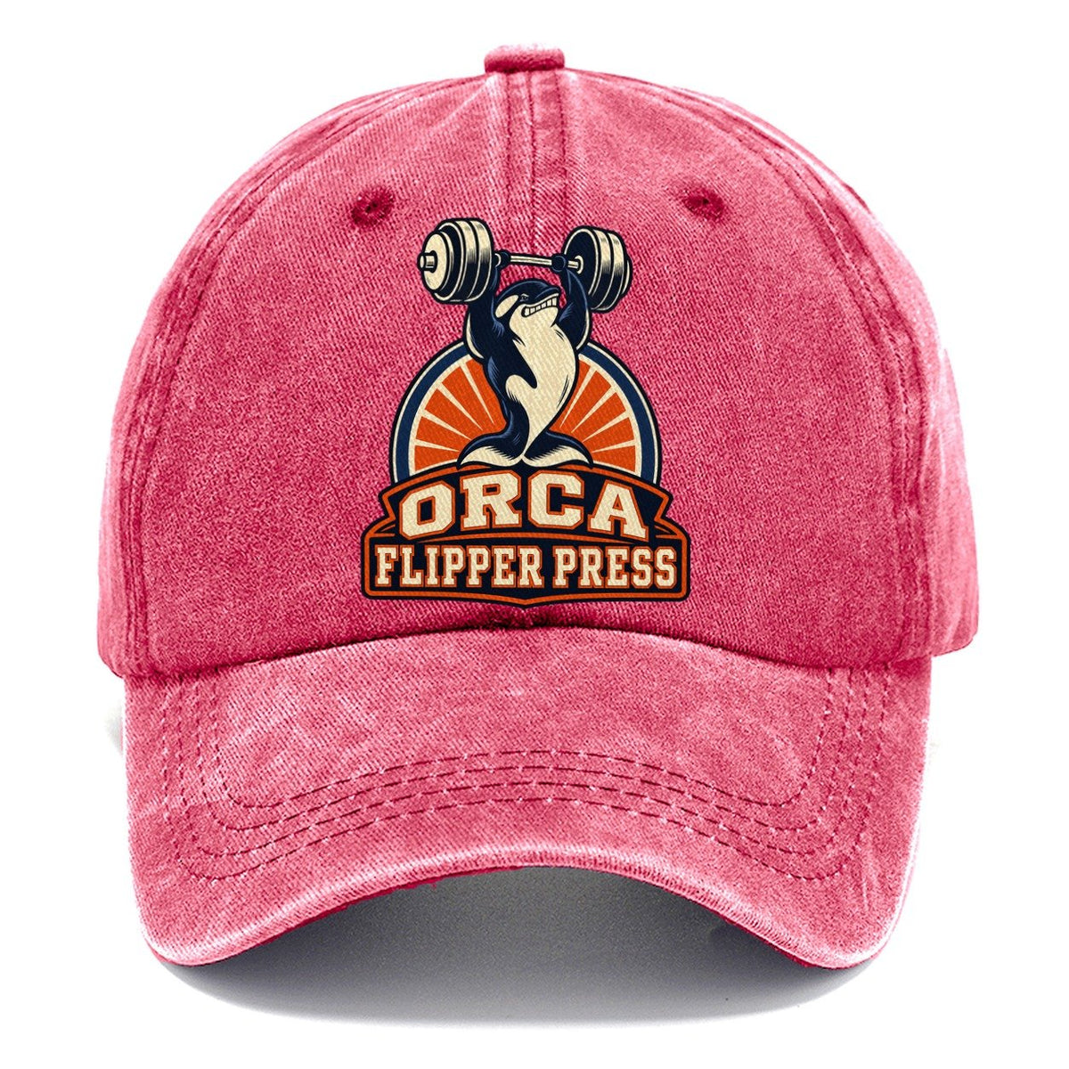 Orca Flipper Press Animal Lifters Classic Cap – Pomegranate Blush