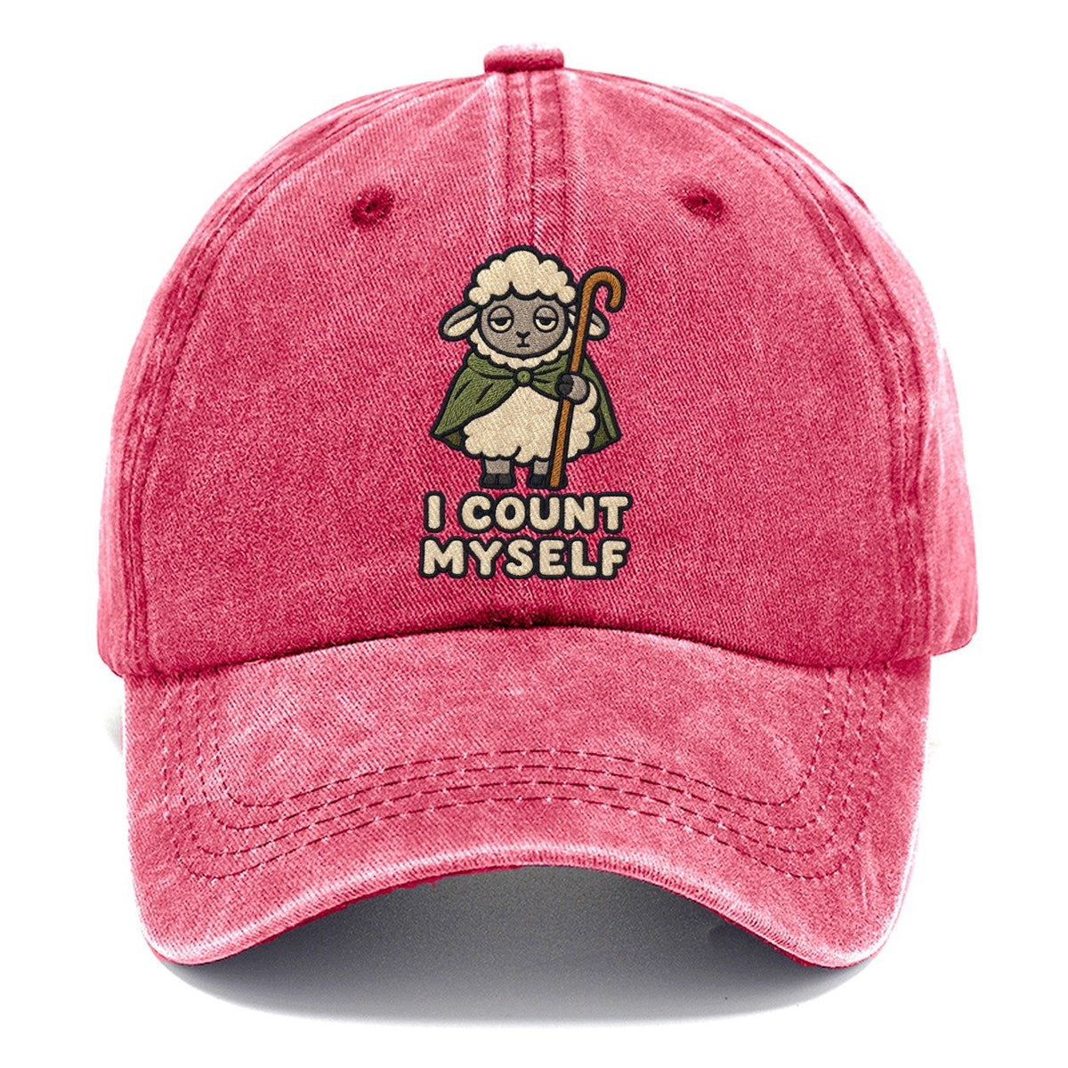 Sheep Shepherd Weary Court Classic Cap – Pomegranate Blush