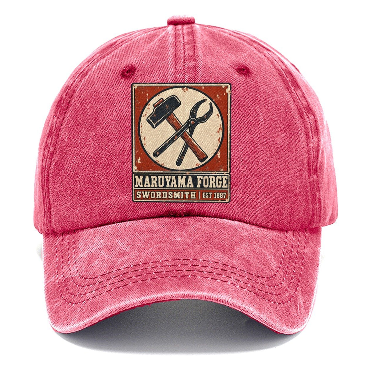 Maruyama Forge Noren Trade Co Classic Cap – Pomegranate Blush