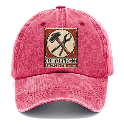 Maruyama Forge Noren Trade Co Classic Cap – Pomegranate Blush