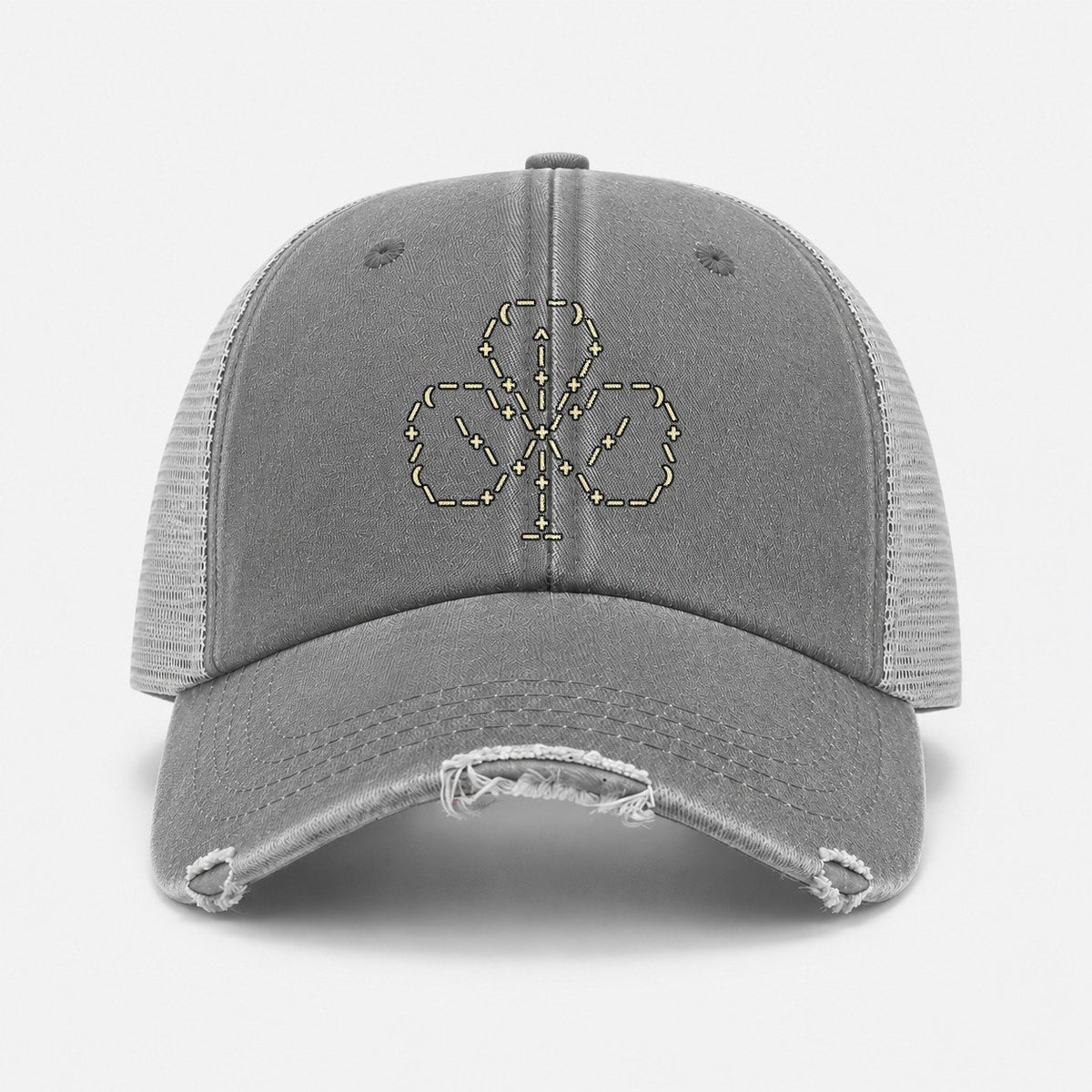 Grey — front view