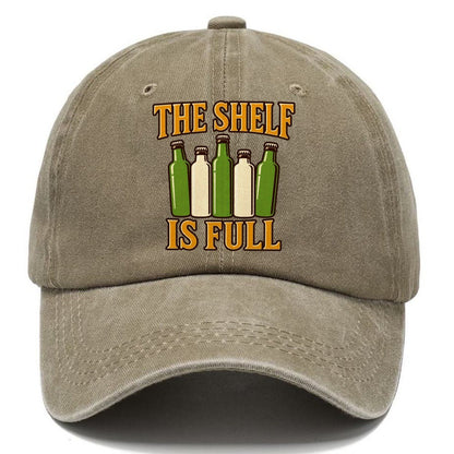 The Shelf Is Full Homebrewing Classic Cap – Warm Sand