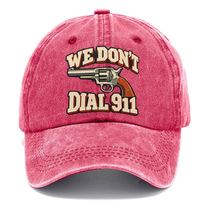 Layered Paper Cut We Don't Dial 911 Classic Cap – Pomegranate Blush