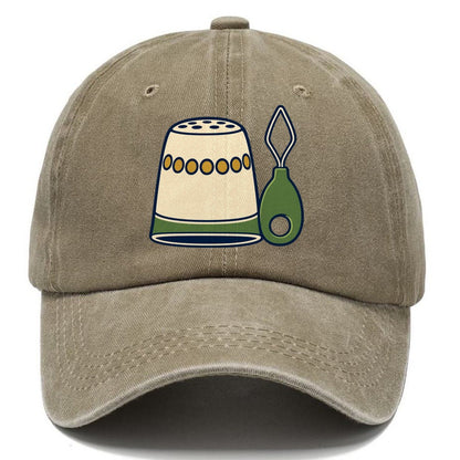 Thimble And Threader And Needlework Classic Cap – Warm Sand