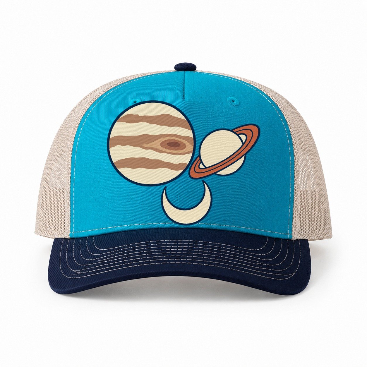 Teal-Navy — front view