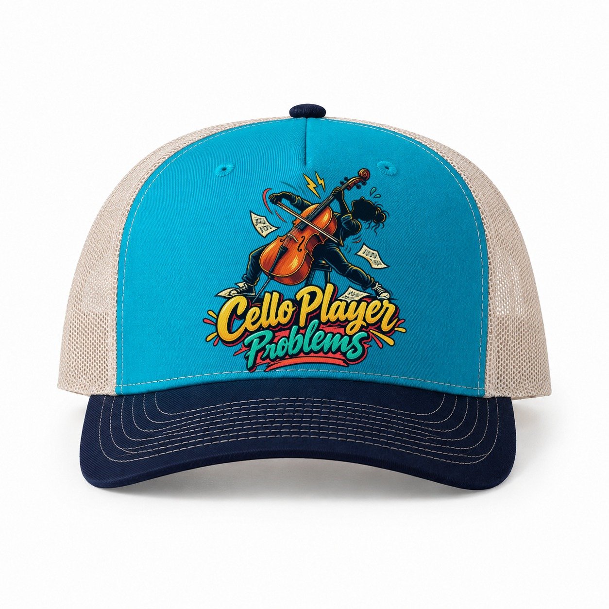 Teal-Navy — front view