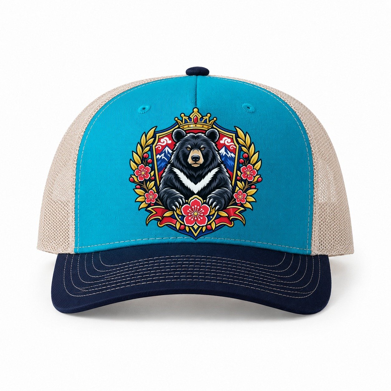 Teal-Navy — front view