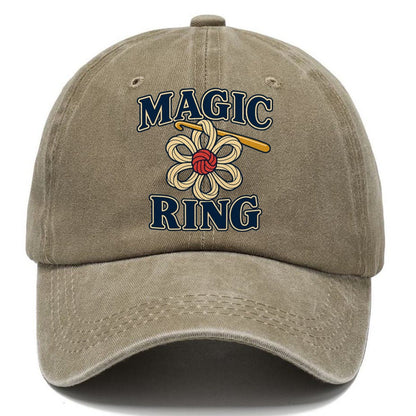 Magic Ring Yarn Crafts Classic Cap – Warm Sand