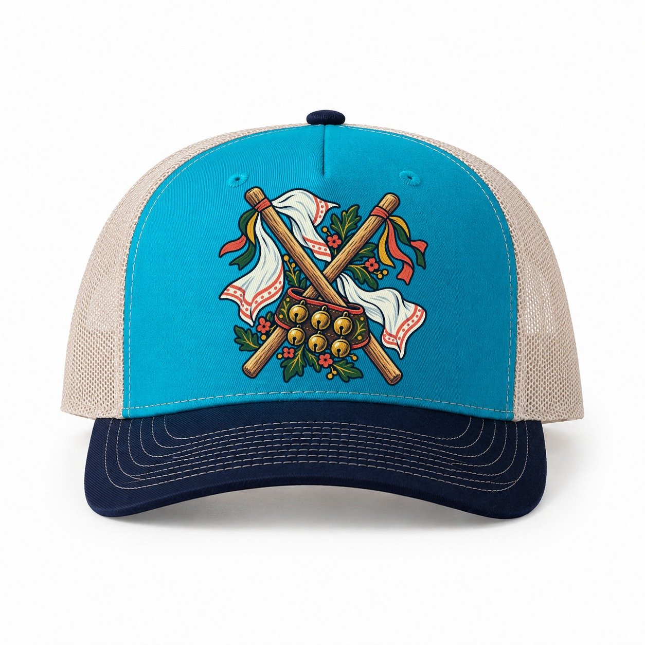 Teal-Navy — front view