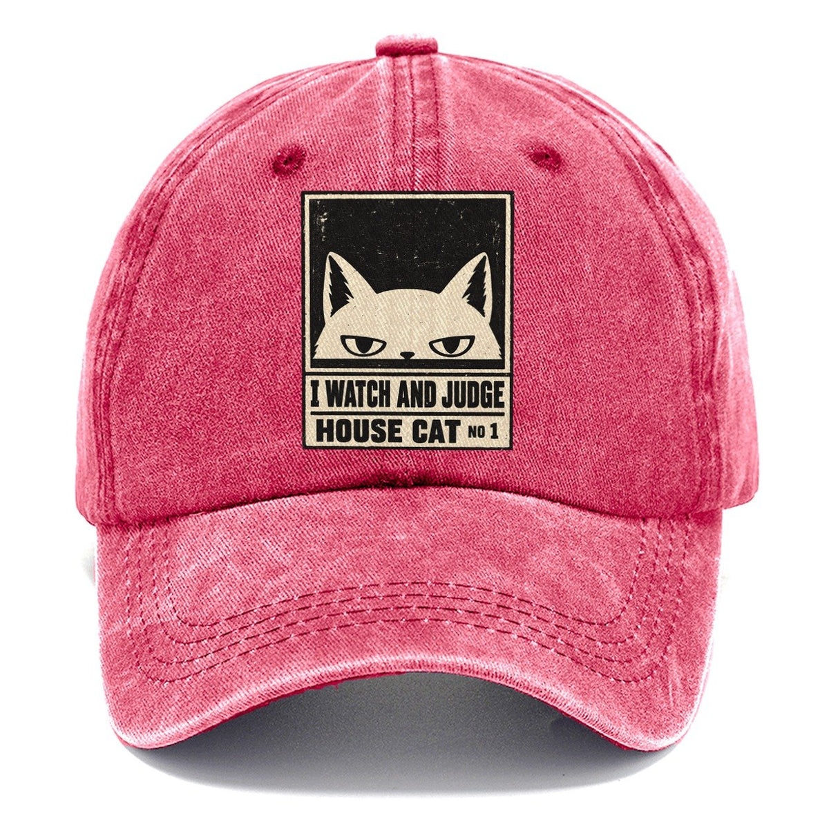 I Watch And Judge Neko Says No Classic Cap – Pomegranate Blush