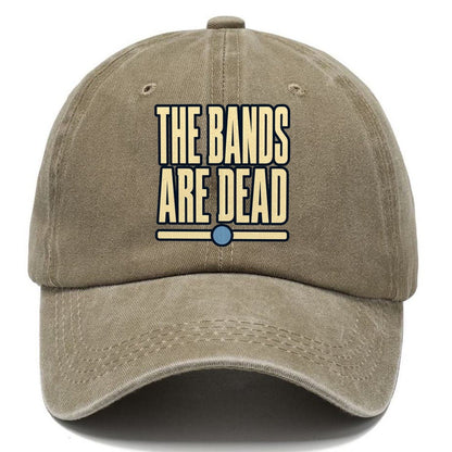 The Bands Are Dead Amateur Radio Classic Cap – Warm Sand