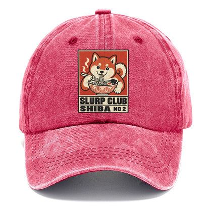 Shiba Miso Slurp Club Classic Cap – Pomegranate Blush