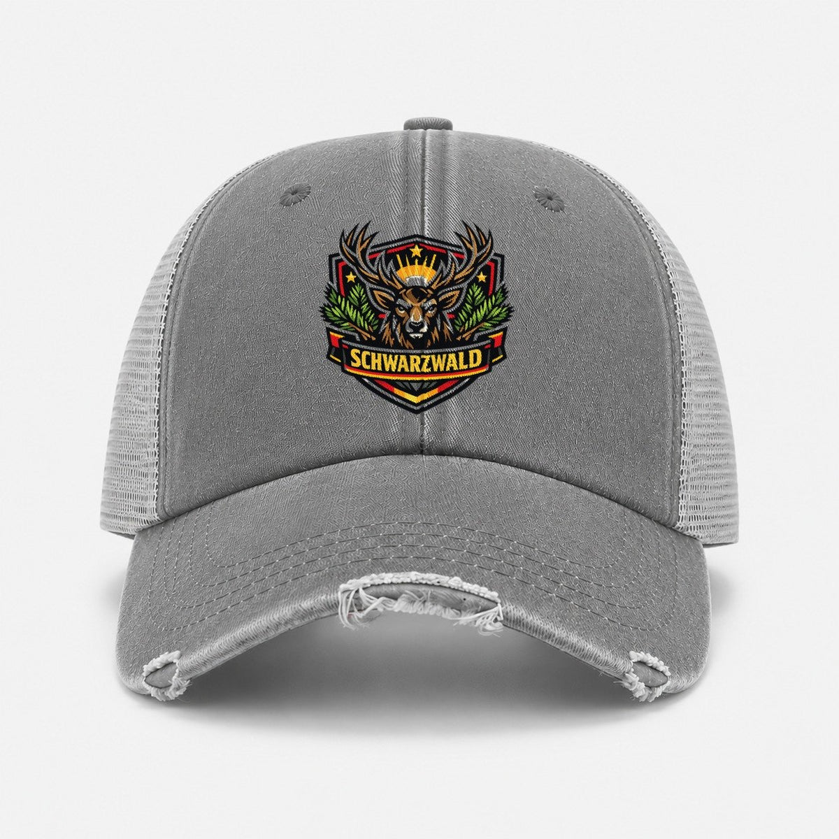 Grey — front view