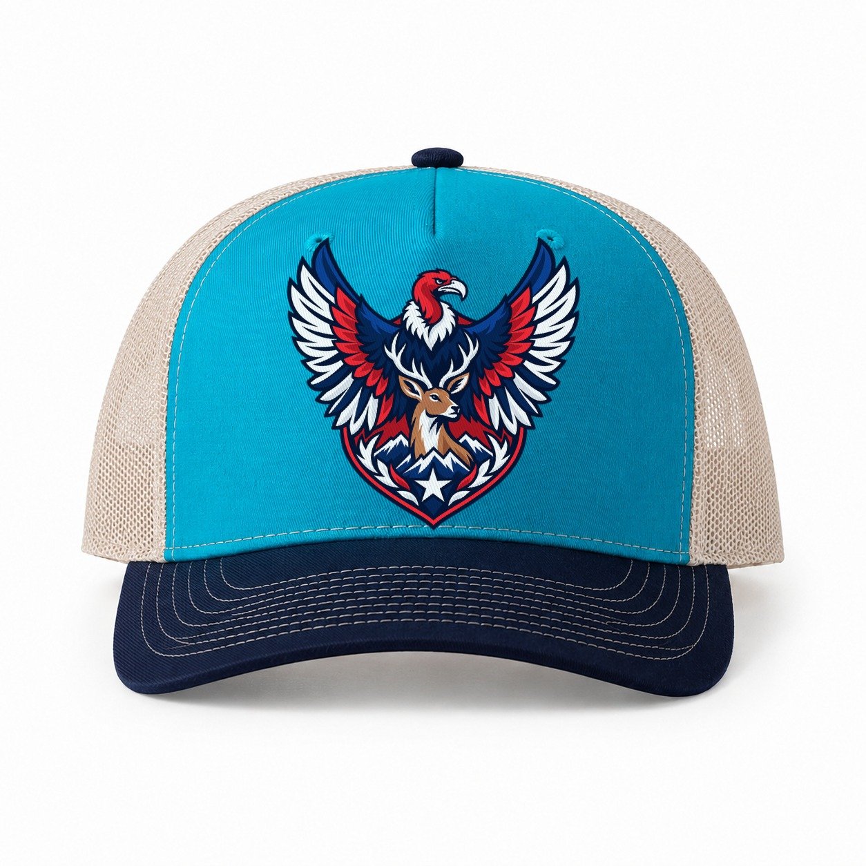 Teal-Navy — front view
