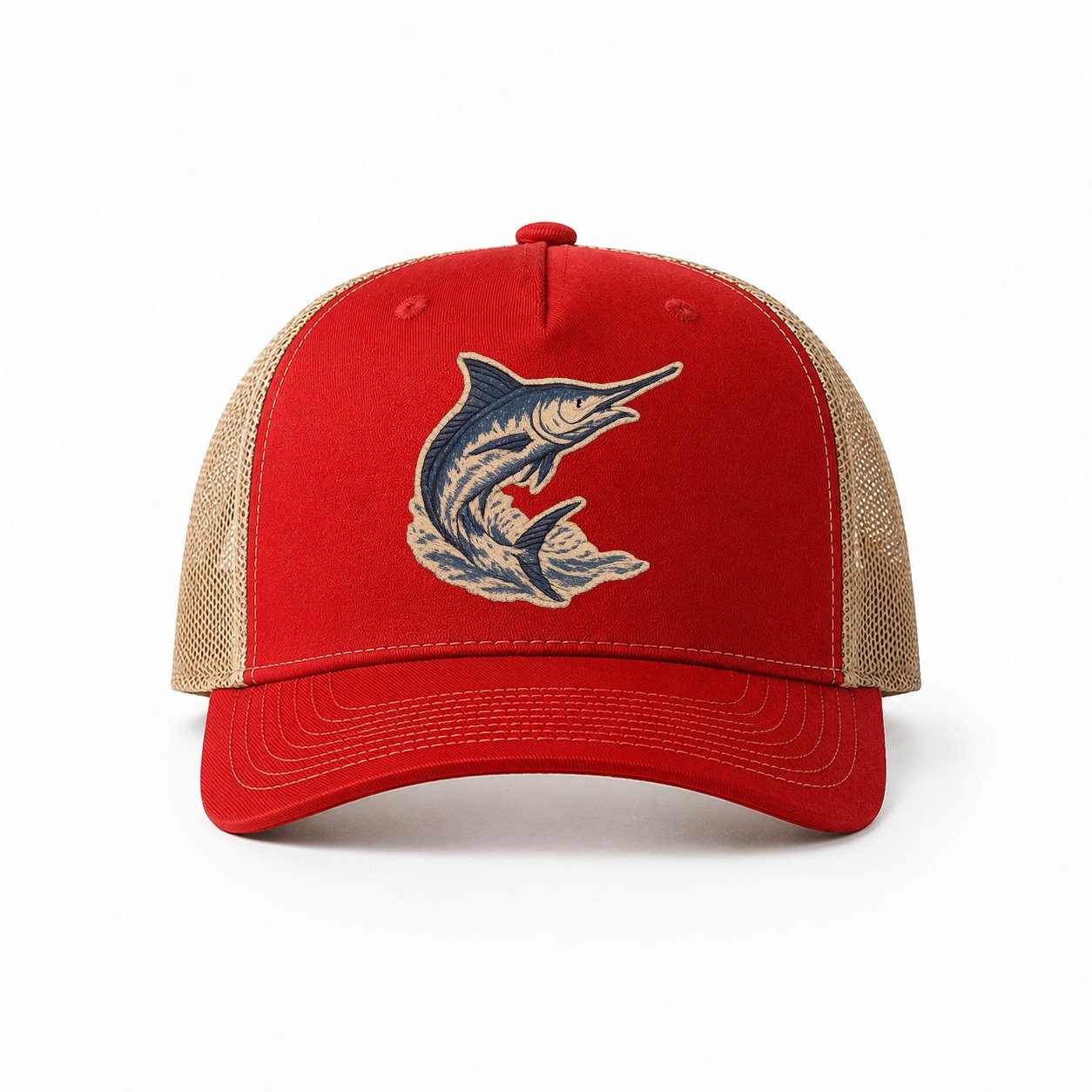 Red-Khaki — front view