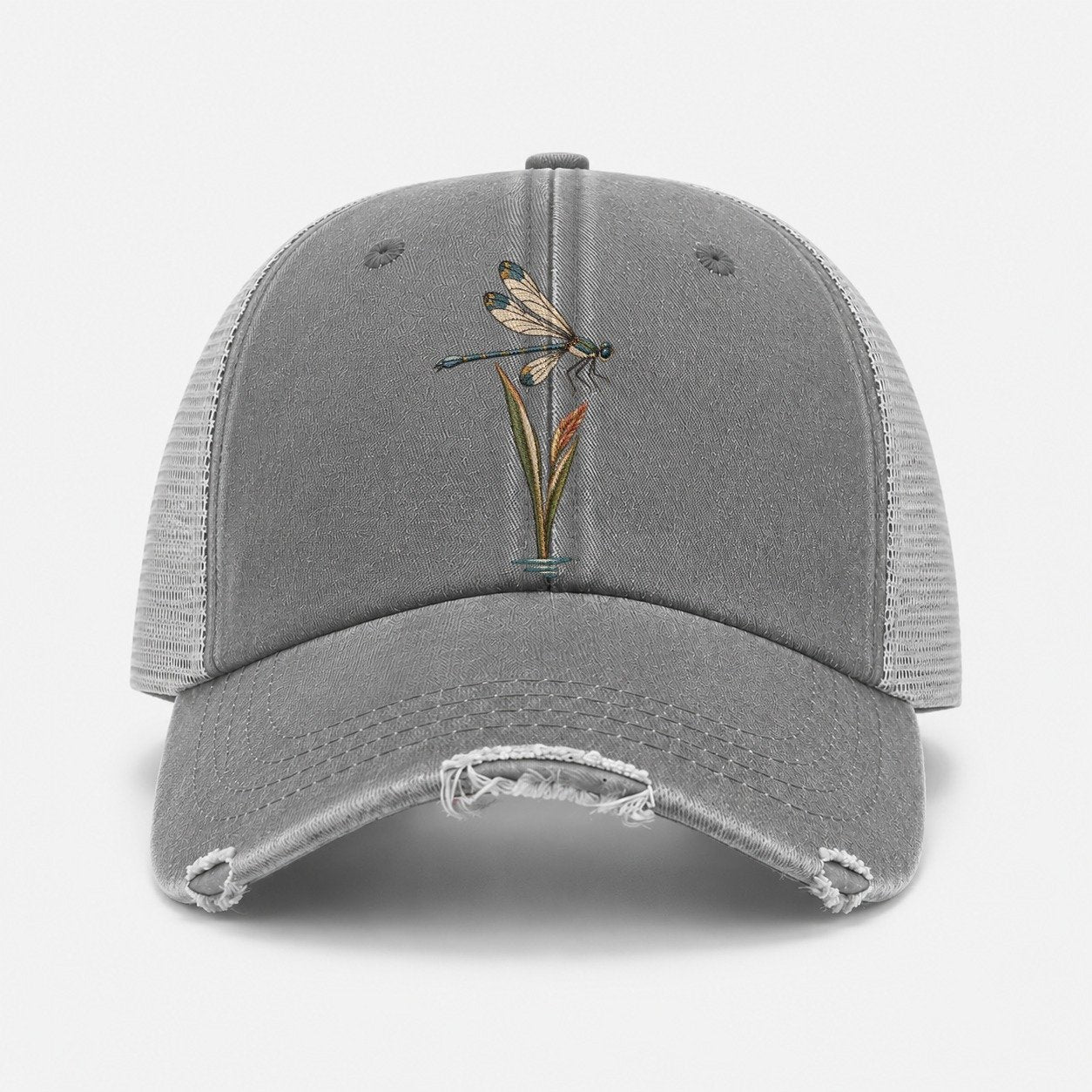 Grey — front view