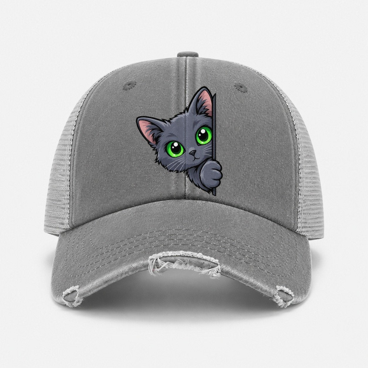 Grey — front view