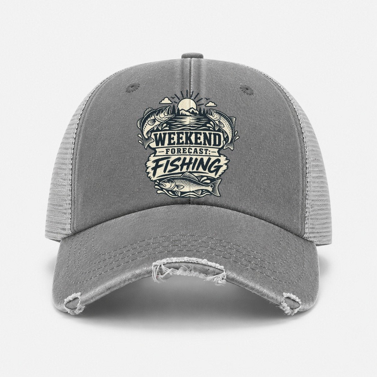 Grey — front view