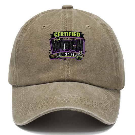 Certified Witch Energy Classic Cap – Warm Sand