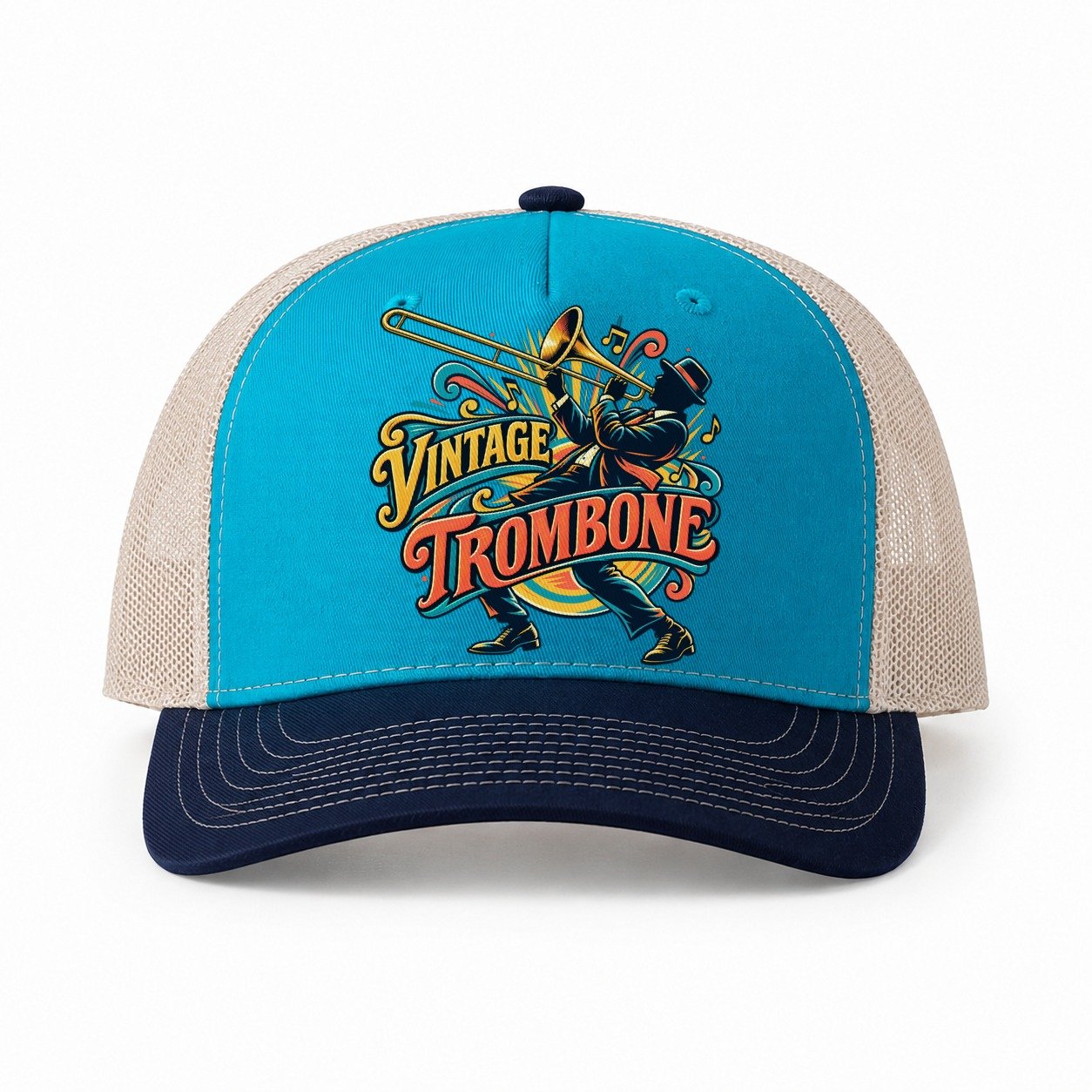 Teal-Navy — front view