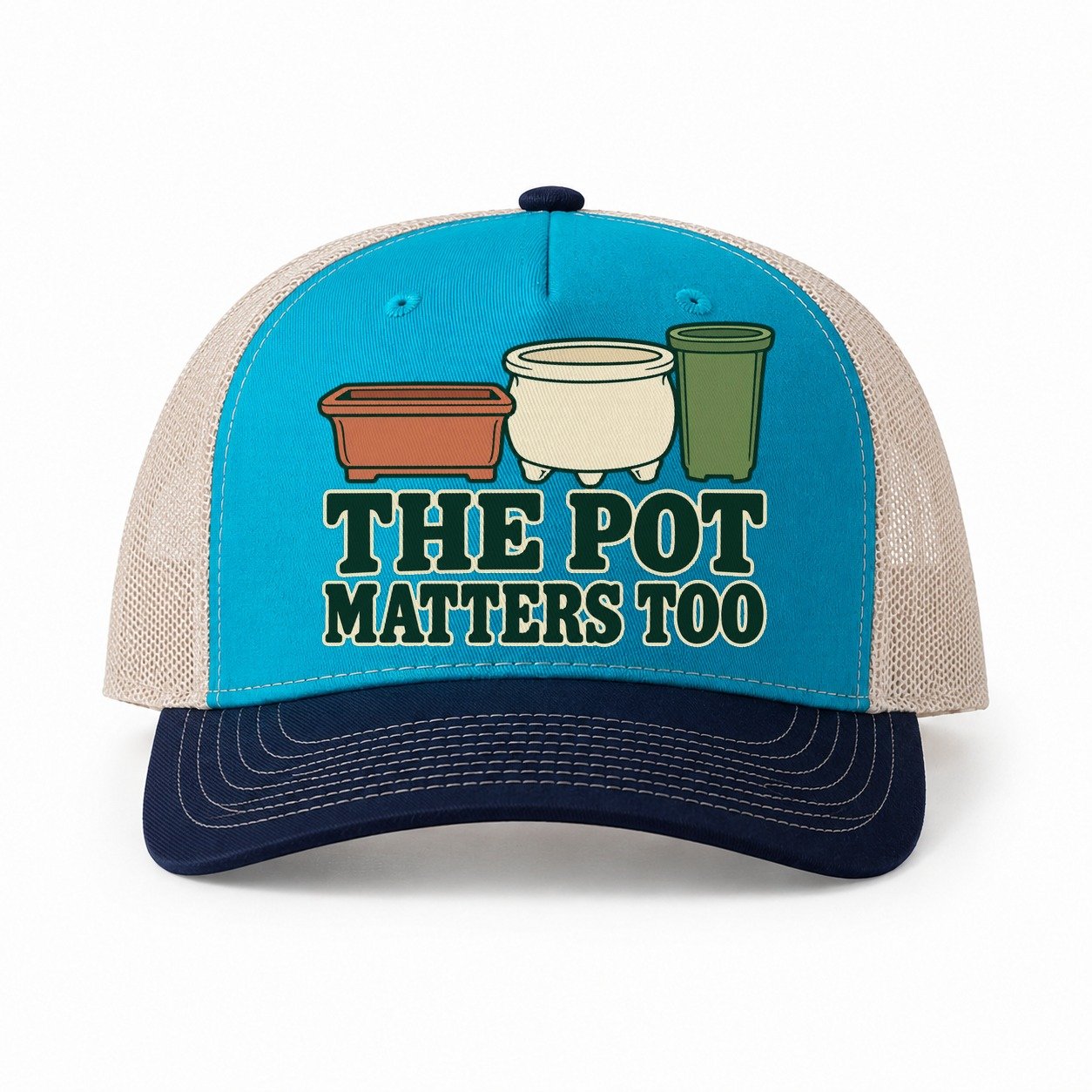 Teal-Navy — front view