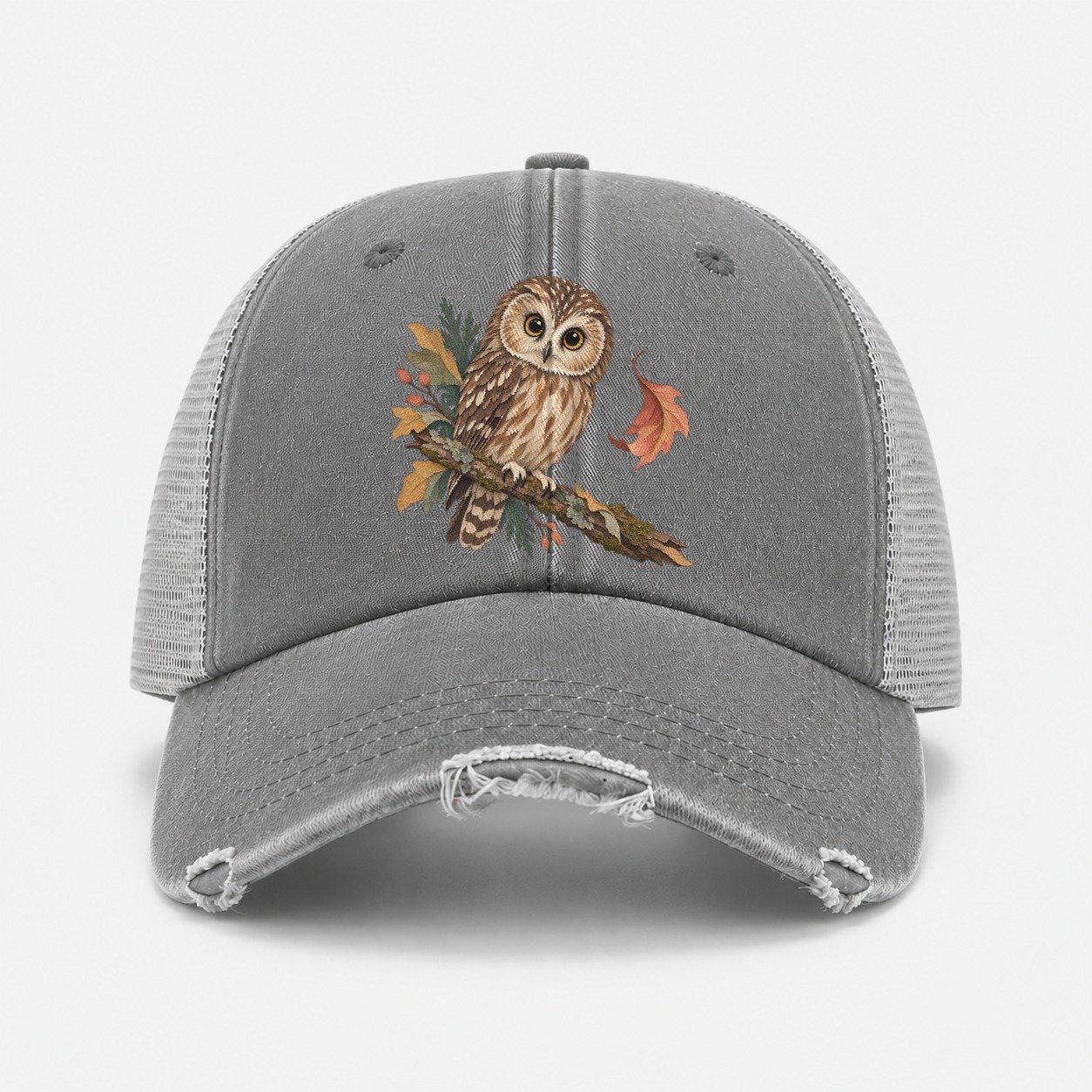 Grey — front view