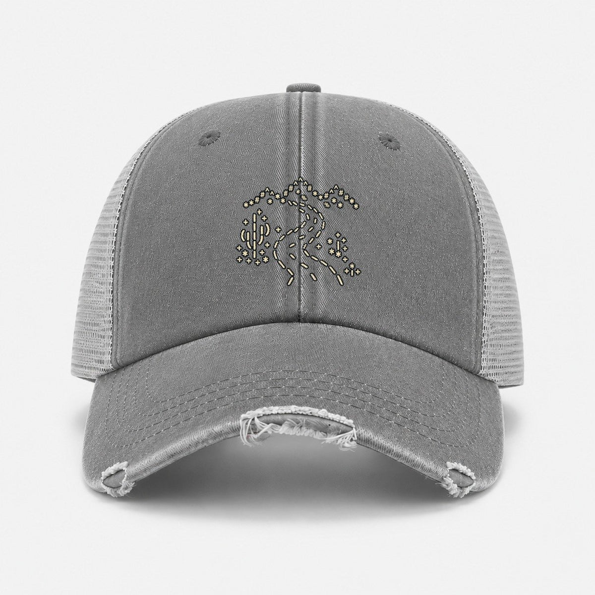 Grey — front view