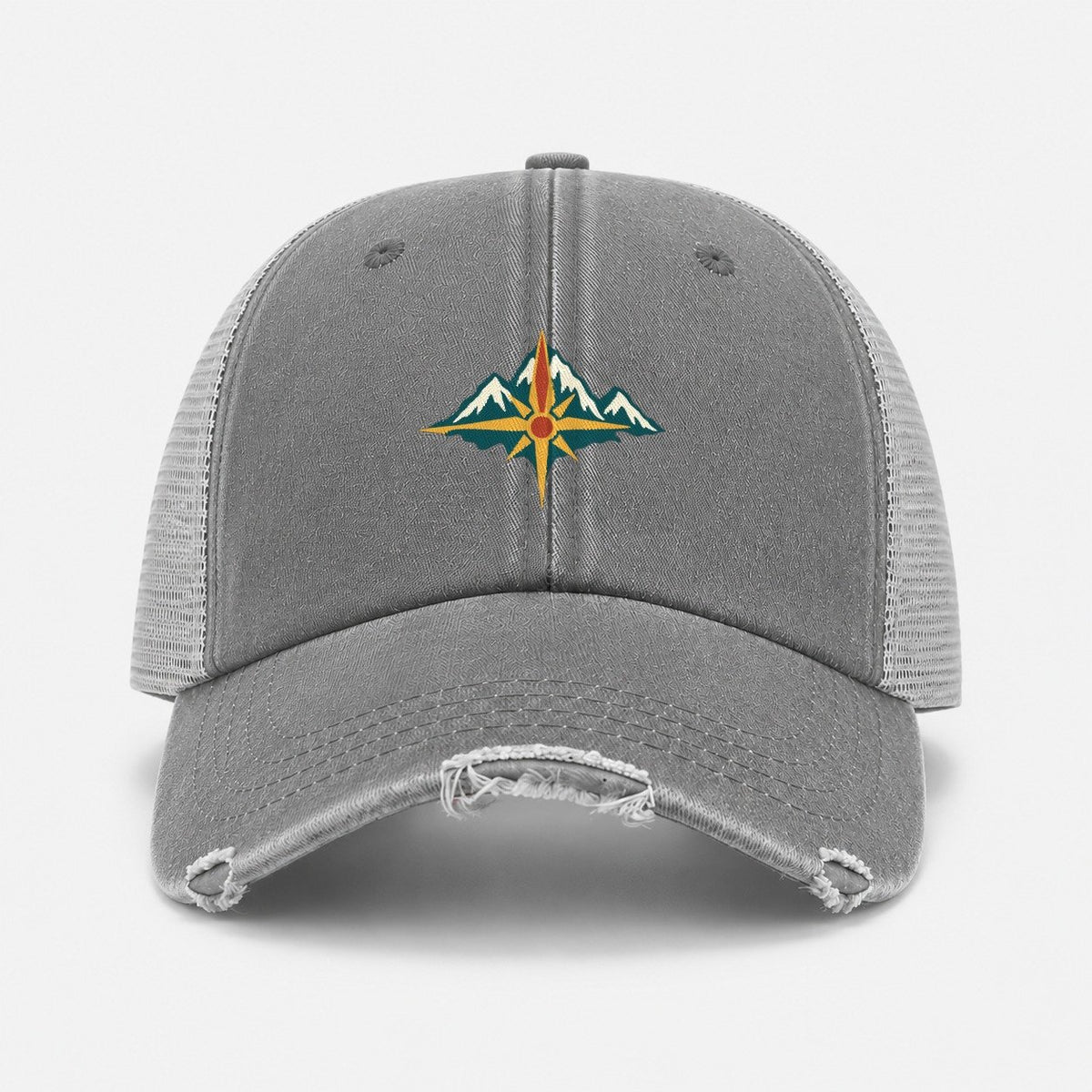 Grey — front view