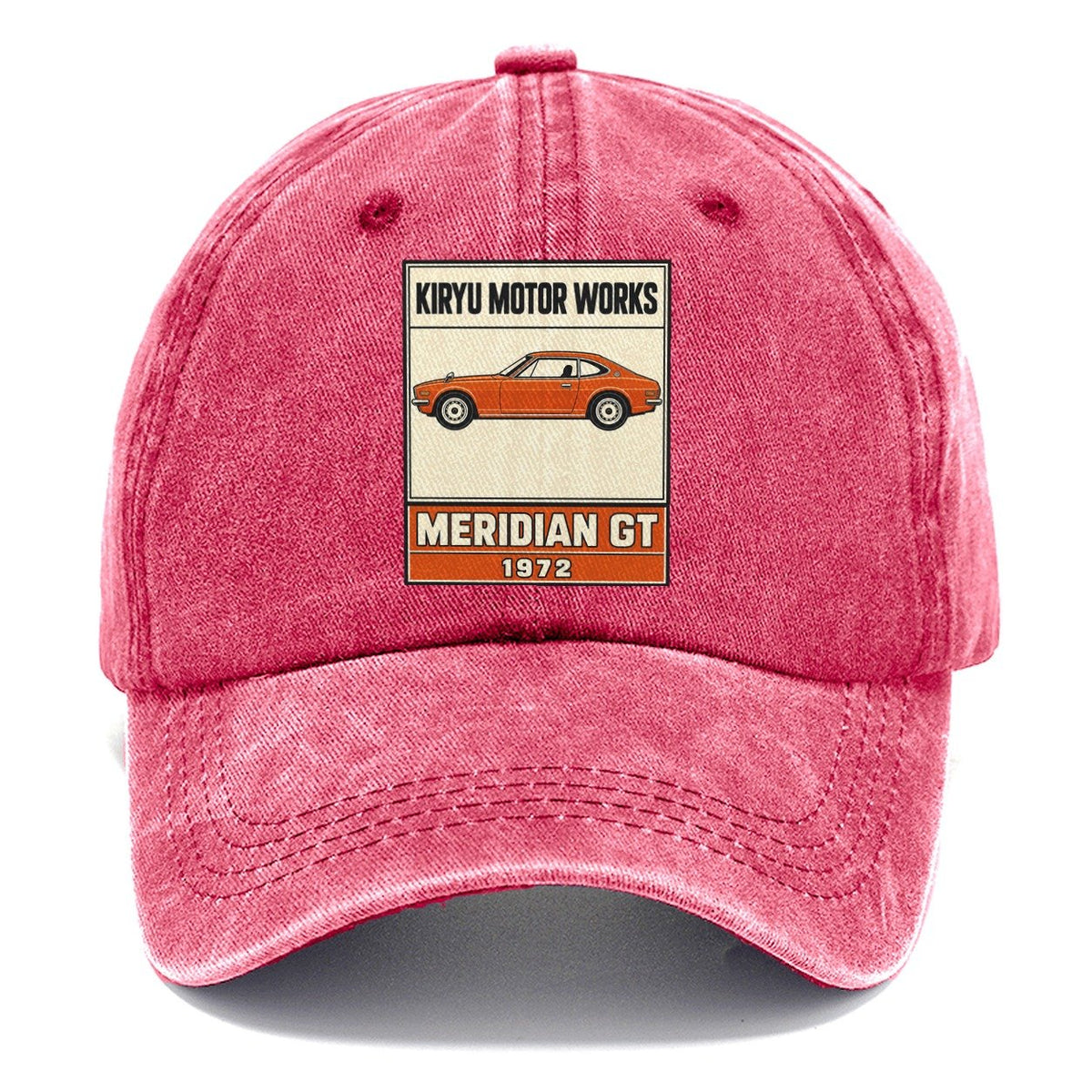 Kiryu Meridian Gt Showa Speed Plates Classic Cap – Pomegranate Blush