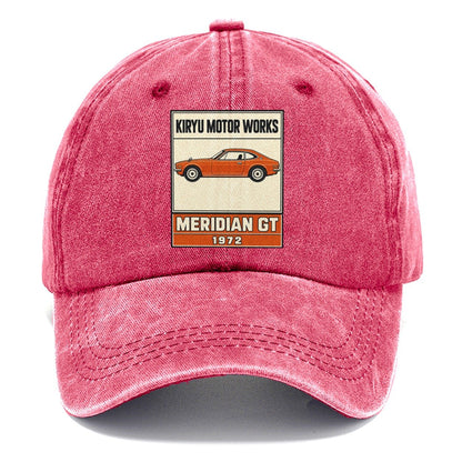 Kiryu Meridian Gt Showa Speed Plates Classic Cap – Pomegranate Blush
