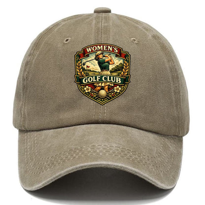 Womens Golf Club Classic Cap – Warm Sand