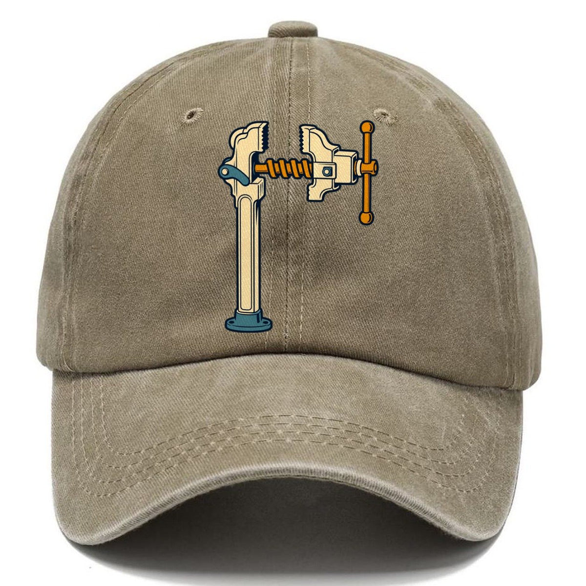 Post Vise Study Blacksmithing Classic Cap – Warm Sand