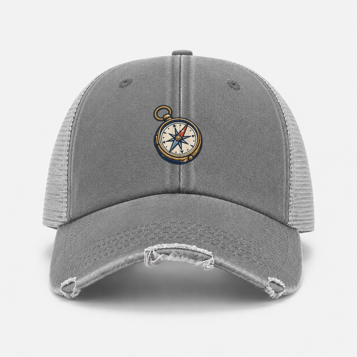 Grey — front view