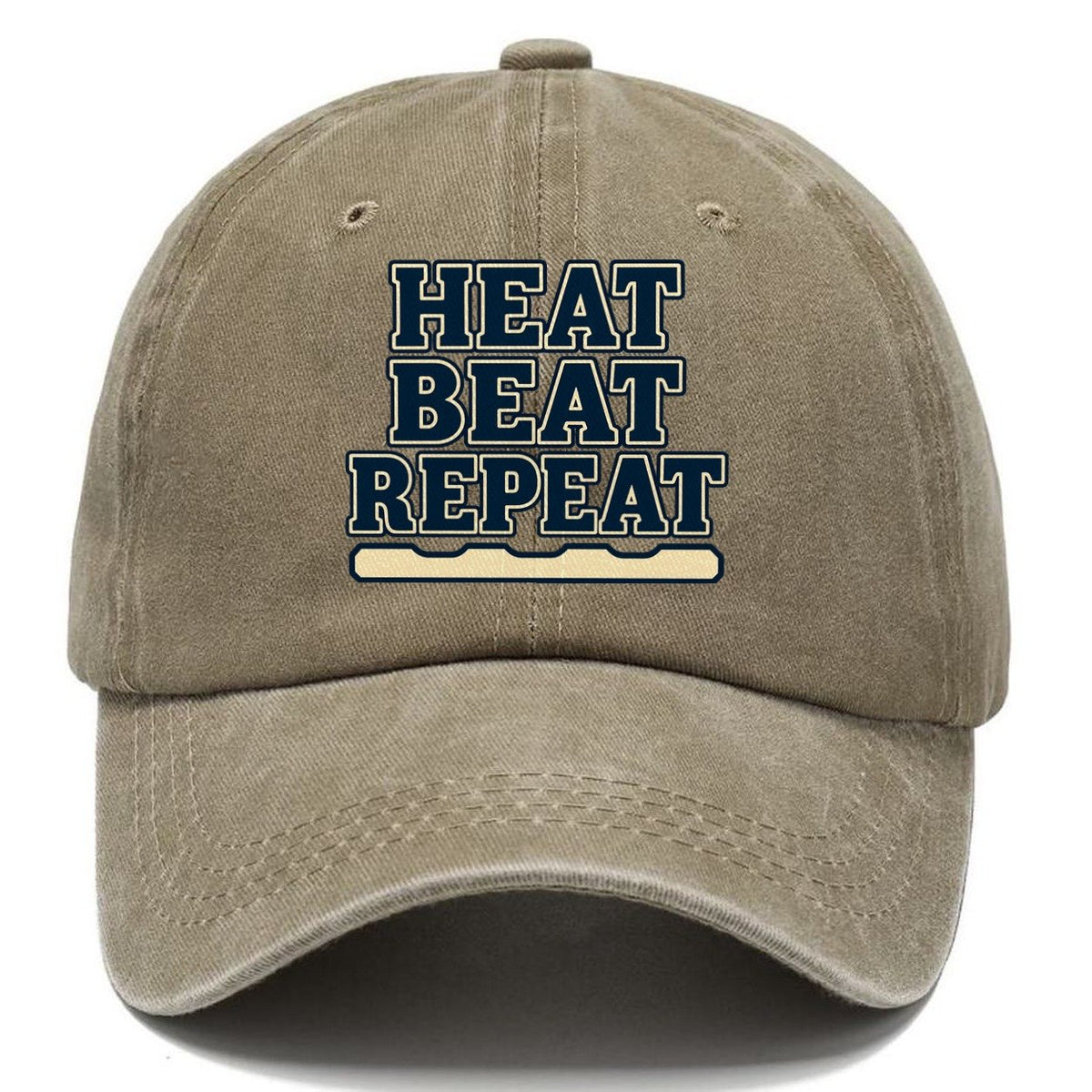 Heat Beat Repeat Blacksmithing Classic Cap – Warm Sand