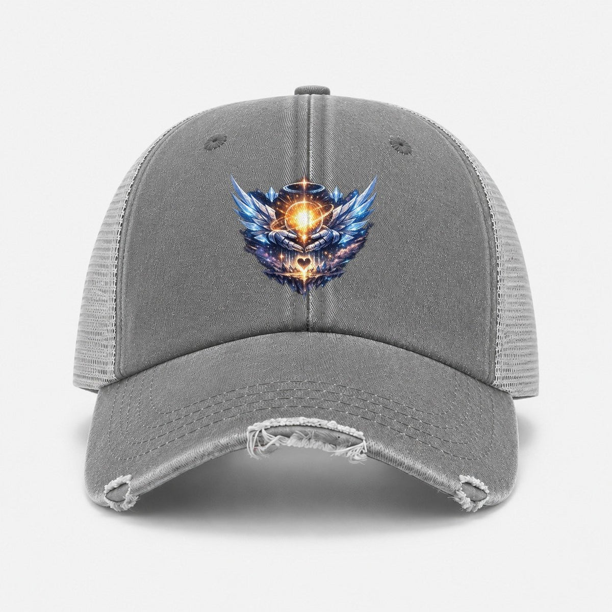 Grey — front view