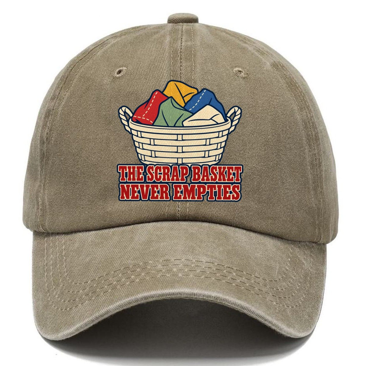 The Scrap Basket Sewing And Quilting Classic Cap – Warm Sand