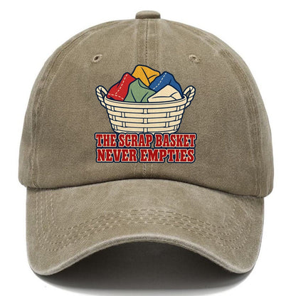 The Scrap Basket Sewing And Quilting Classic Cap – Warm Sand