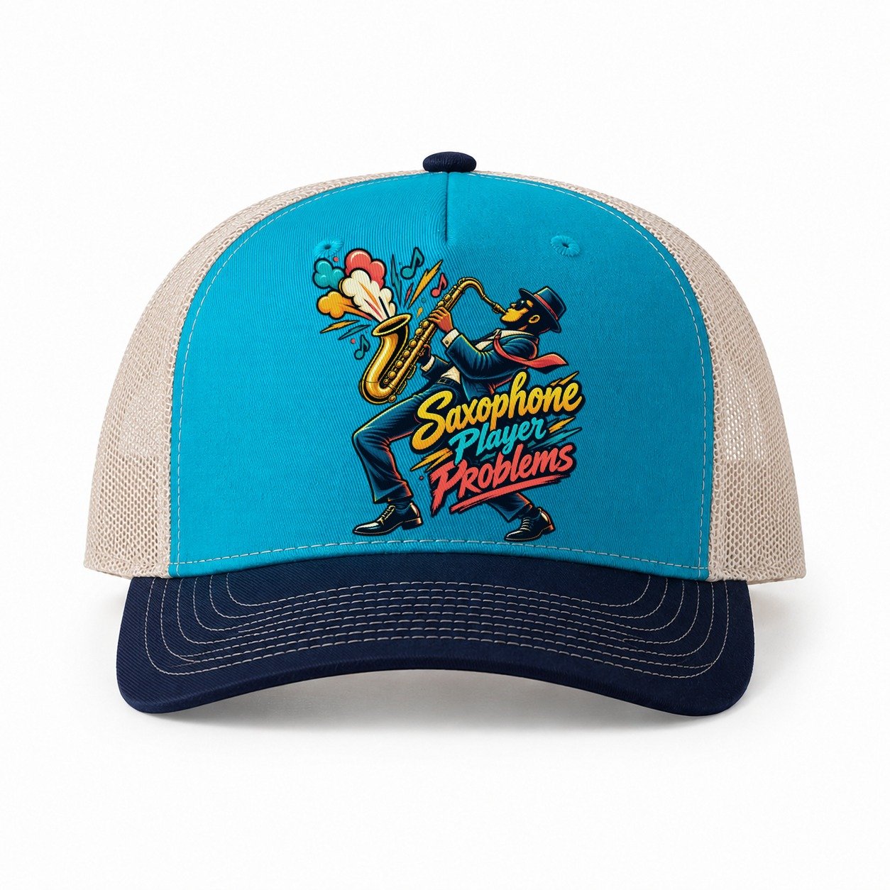 Teal-Navy — front view