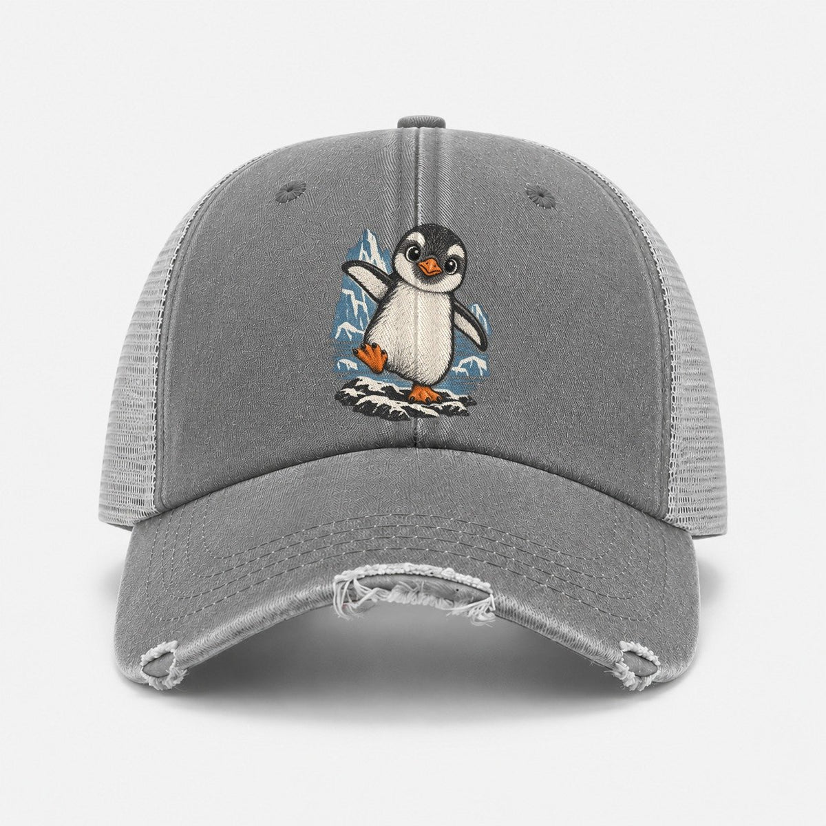 Grey — front view