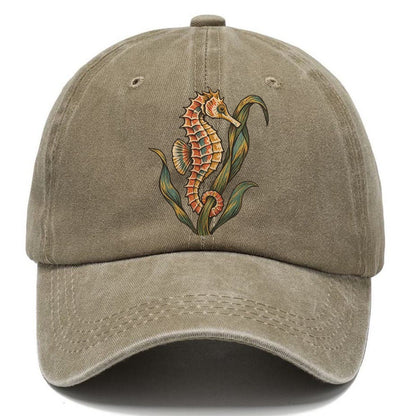 Seahorse Eelgrass Cradle Gentle Wild Classic Cap – Warm Sand