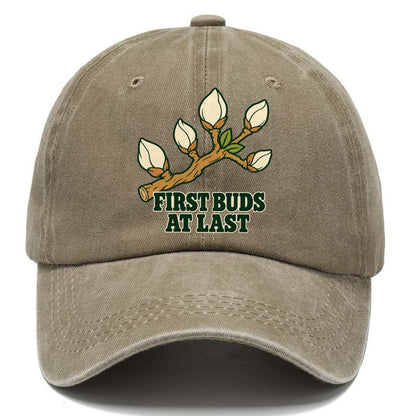 First Buds At Last Bonsai Classic Cap – Warm Sand