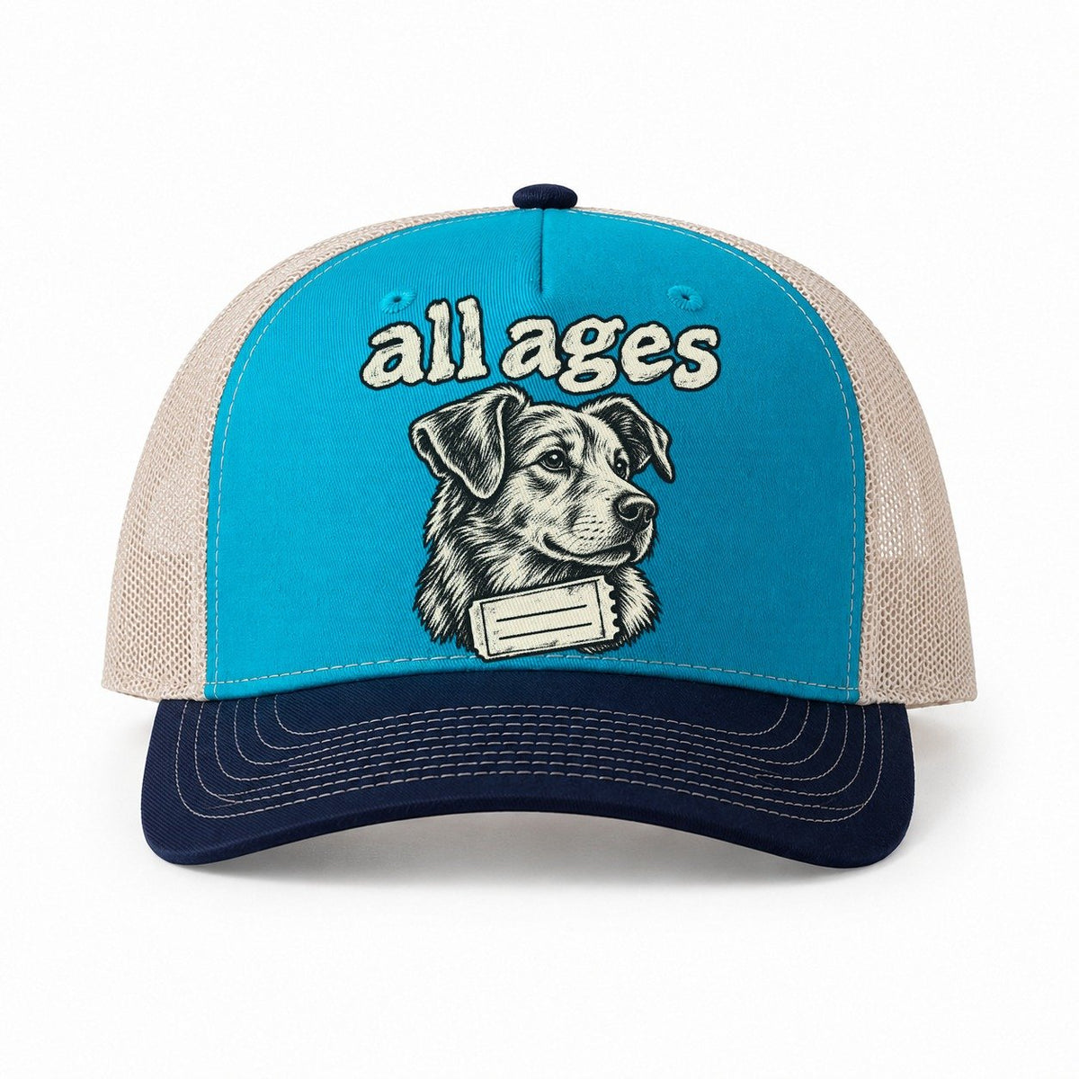 Teal-Navy — front view