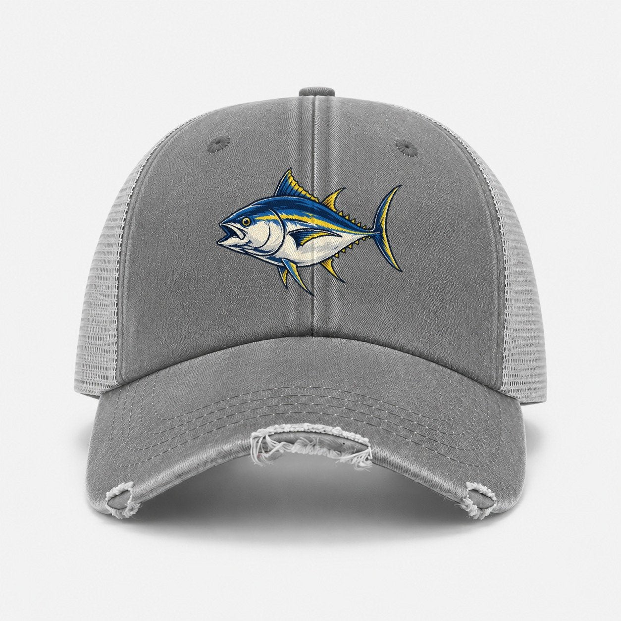 Grey — front view
