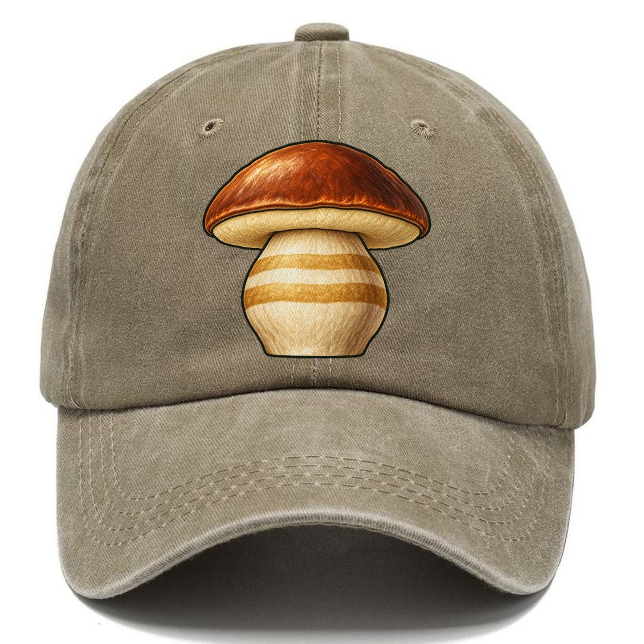 Bolete Hero Study Foraging And Mycology Classic Cap – Warm Sand