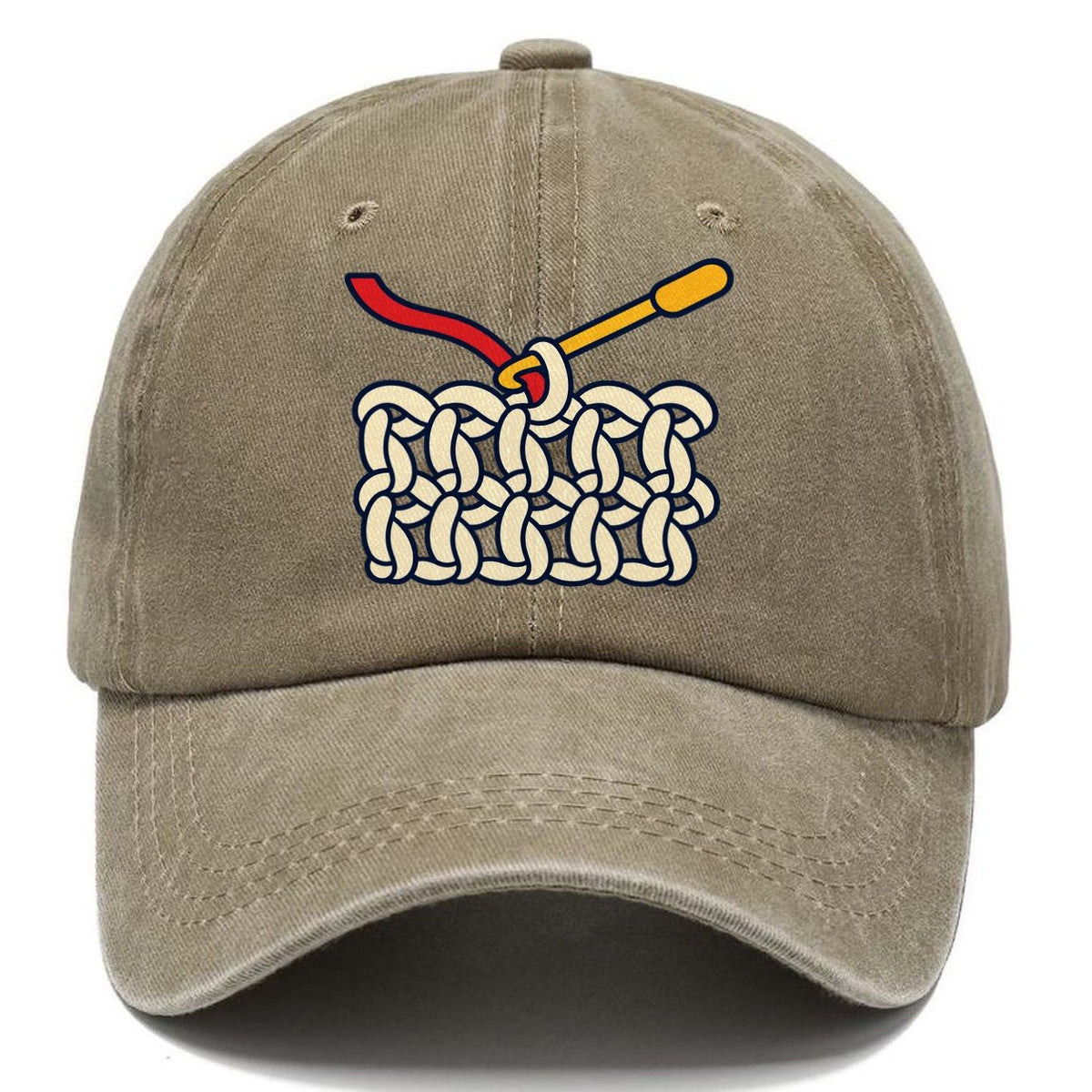 Hook And Yarn Diagram Yarn Crafts Classic Cap – Warm Sand