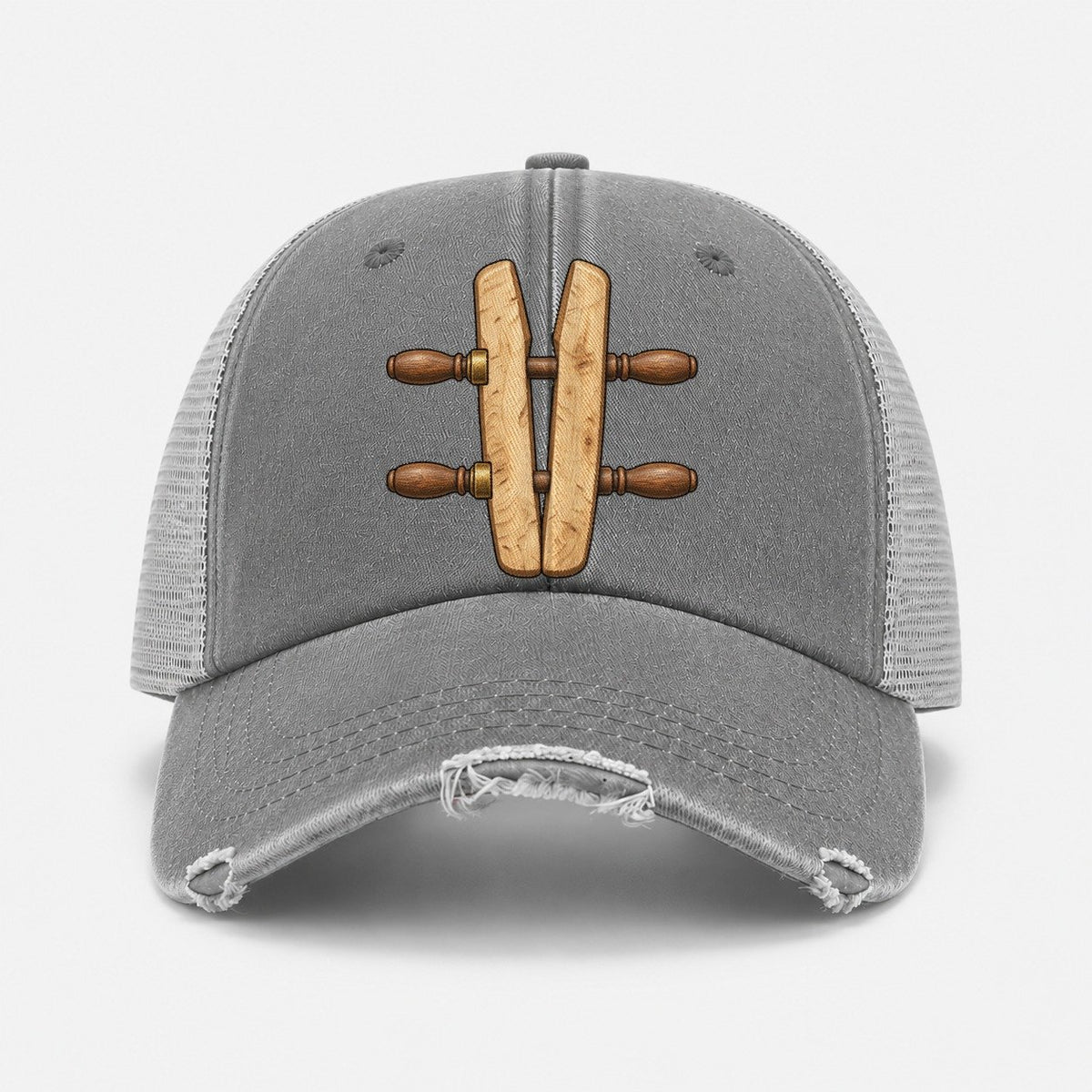 Grey — front view