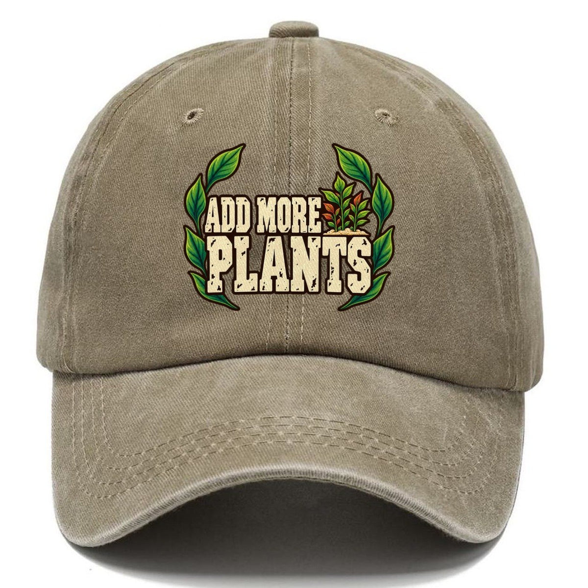 Add More Plants Aquarium Keeping Classic Cap – Warm Sand