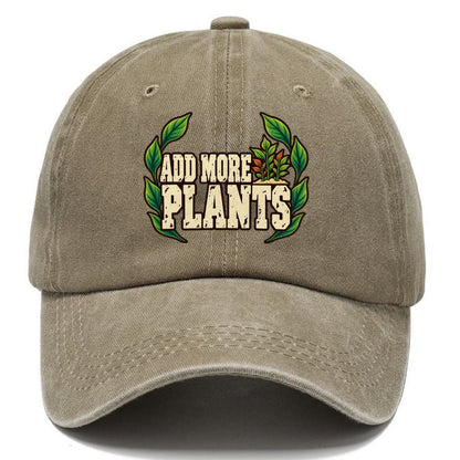 Add More Plants Aquarium Keeping Classic Cap – Warm Sand