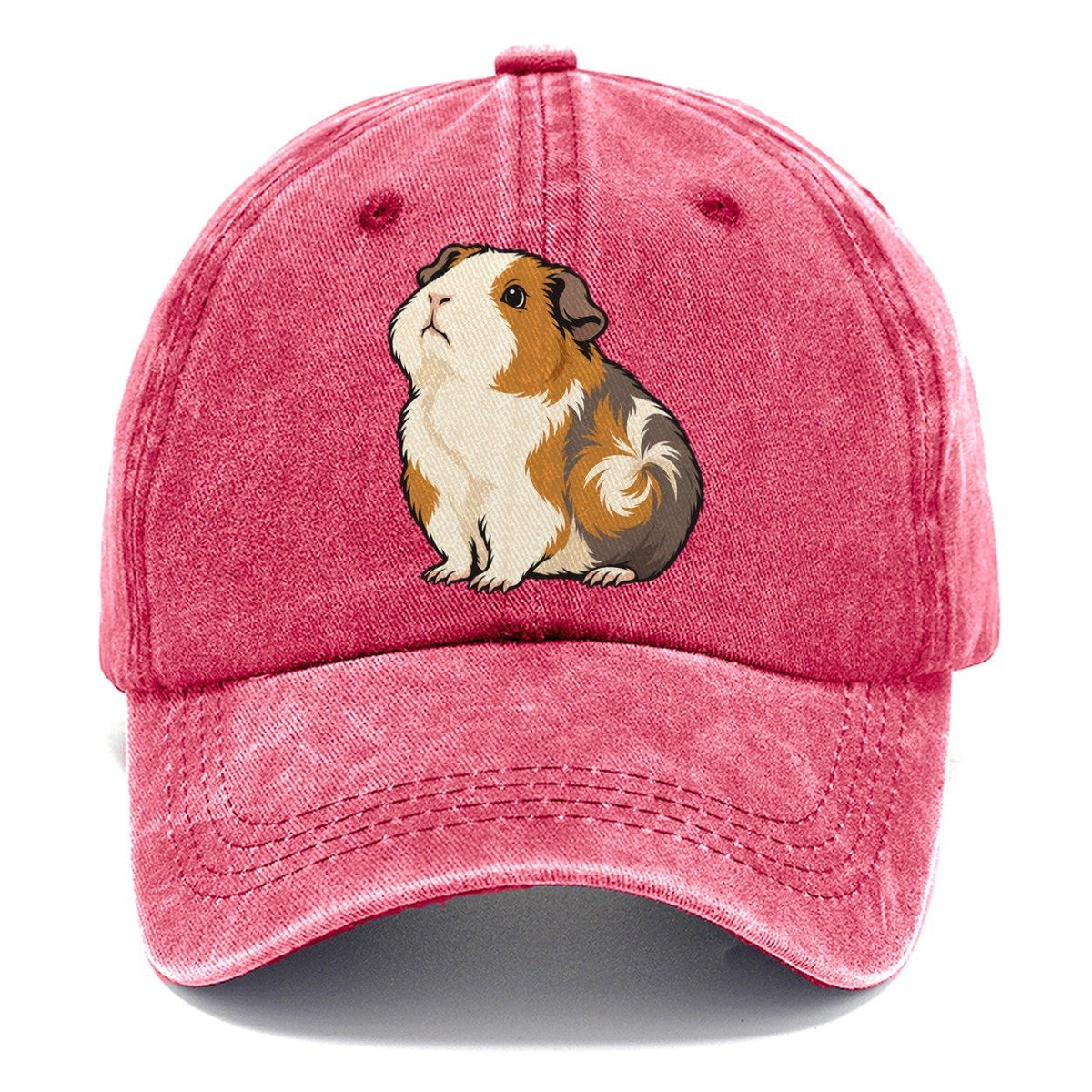 Guinea Pig Chin Lift Small Pet Logos Classic Cap – Pomegranate Blush