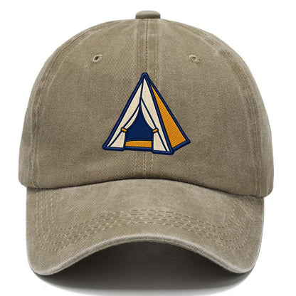 Dome Camping Tent Tiny Solo Marks Classic Cap – Warm Sand